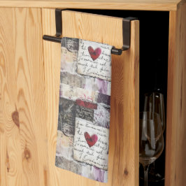 Pano De Prato Namorados 6 da série Burgundy