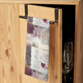 Pano De Prato Namorados 9 da Série Burgundy