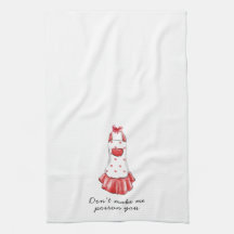 Não me faça envenená-lo avental