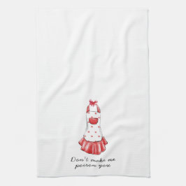 Pano De Prato Não me faça envenená-lo avental