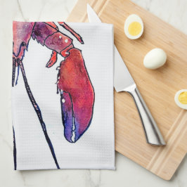 Pano De Prato New England Lobster Kitchen Towel