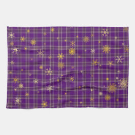 Pano De Prato Nó da Xadrez do ouro