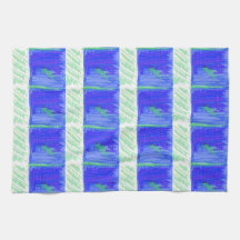 Noisy Nautical Theme Kitchen Towel