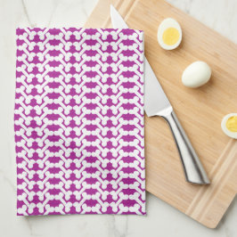 Pano De Prato Osso de Cachorro Branco Padrão Espinha de Peixe Ma