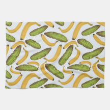 Padrão de Folha de Banana Tropical