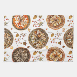 Pano De Prato Padrão do Autumn Mandala