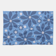 Padrão Floral Azul - Na moda Acces Lava