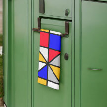 Padrão Geométrico Quadrados Multicolores