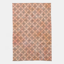 Pano De Prato Padrão retrorreflector rosa, laranja e preto