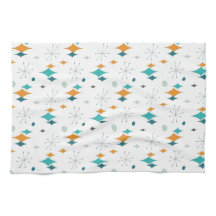 Padrão Starburst Mid Century Modern