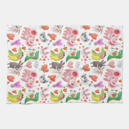 Pano De Prato Paño de cocina San Valentín