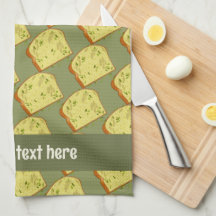 Pão de alho do botão com ervas - Adicionar nome / 