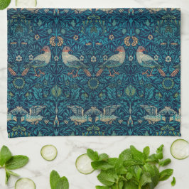 Pano De Prato Pássaro por William Morris, Arte Textil de Jardim