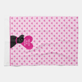 Pano De Prato Paw-Lease Seja A Minha Namorados De Garrafa Negra