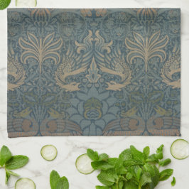 Pano De Prato Peacock e Dragon por William Morris