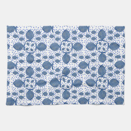 Pano De Prato Peixe azul