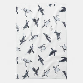 Pano De Prato Penguin Squadron | Ocean Art Design