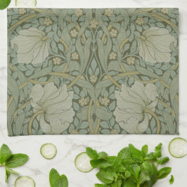 Pano De Prato Pimpernel por William Morris Vintage Textil Floral