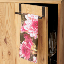 Pano De Prato Pink Floral Bloom Pattern – Soft Botanical Design
