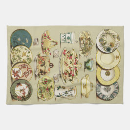 Pano De Prato Placas de China do inglês do vintage & partes