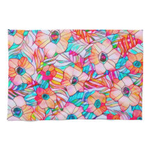 Poppies & Palm Fronds