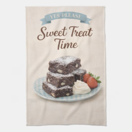 Pano de Prato | Presente de Cozinha Brownies de Ch