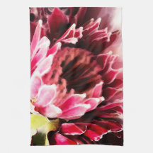 Protea de Aquarela Fechar a Torre de Cozinha 16" x