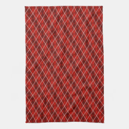 Pano De Prato Red Fosco Argyle