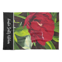 Red Peony Floral