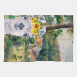 Pano De Prato Renoir Environs de Briey e o Rico Llama