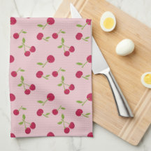 Retro Cherry Cute Farmhouse Pink
