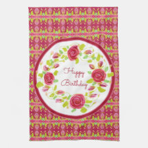 Rosas Rosa E Padrão