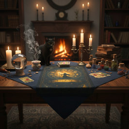 Pano De Prato Símbolos Antigos & Nome Personalizado de Sortes Má