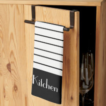 Sotaque moderno da cozinha a preto e branco