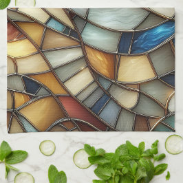 Pano De Prato Stained Glass Waves