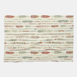 Pano De Prato Sudoeste Terra Cotta Boho