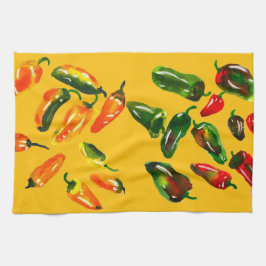 Pano De Prato Sun-Drenched Peppers Kitchen Towels