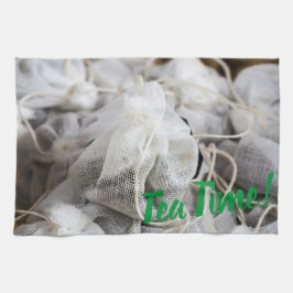 Pano De Prato Tea Time Bag para amantes de chá