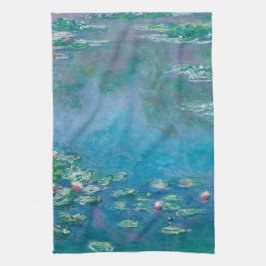 PANO DE PRATO TEA TOWEL: CLAUDE MONET : ÁGUAS