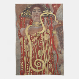 PANO DE PRATO TEA TOWEL: GUSTAV KLIMT : HIGIAIA