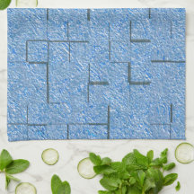 Textura azul-silicone com efeito mosaico e alivio