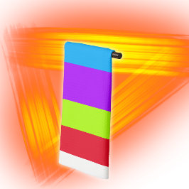 Pano De Prato Tiras Coloridas Neon |