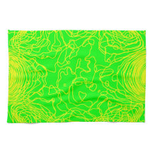 Toalhas de cozinha amarela