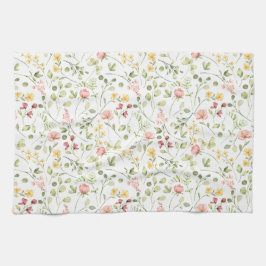 Pano De Prato Toalhas de cozinha de flores da primavera