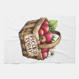 Pano De Prato Toalhas de Cozinha-Toalha de Cozinha Cesta de Frut