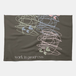 Pano De Prato Trabalho em andamento escribble design