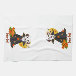 Pano De Prato Trick ou Treino Dalmático