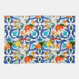 Pano De Prato Verão, azulejos sicilianos, majolica, azulejo cerâ