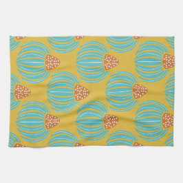 Pano De Prato Verdant Whimsy Bud Yellow