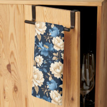 Victorian Flowers Blue